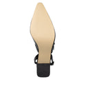 Salma zapatilla de tacón negro - vista 6