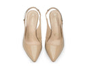 Sandra - Zapatillas de Piel Beige, vista 7