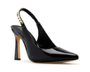 Sandra - Zapatillas de Piel Negras, vista 2