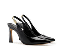 Sandra - Zapatillas de Piel Negras, vista 5