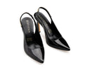 Sandra - Zapatillas de Piel Negras, vista 6