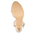 Sol sandalias de piel crocox beige - vista 6
