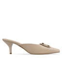 Sonia zapatilla de tacón beige - vista 4