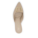 Sonia zapatilla de tacón beige - vista 5