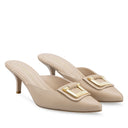 Sonia zapatilla de tacón beige - vista 7