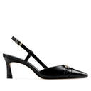 Tamara zapatilla de tacón negro - vista 1