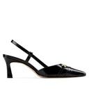 Tamara zapatilla de tacón negro - vista 4