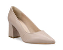 Tania - Zapatillas de Piel Beige, vista 2
