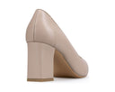 Tania - Zapatillas de Piel Beige, vista 4