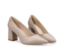 Tania - Zapatillas de Piel Beige, vista 5
