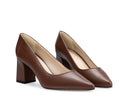 Tania - Zapatillas de Piel Cafés, vista 5