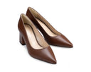 Tania - Zapatillas de Piel Cafés, vista 6