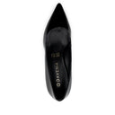 Tania zapatilla pump de piel charol negro - vista 5