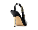 Thalia - Zapatillas de Piel Negras, vista 4