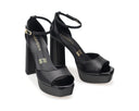 Valentina - Tacones de Piel Negros, vista 6