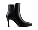 Venus botines de piel negros - vista 4