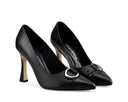 Ximena - Zapatillas de Piel Negras, vista 5