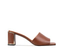 Zaira - Sandalias de Piel Cafés, vista 1