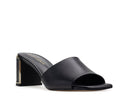 Zaira - Sandalias de Piel Negras, vista 2