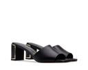 Zaira - Sandalias de Piel Negras, vista 5