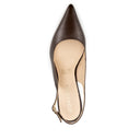 Zoe zapatillas de piel chocolate - vista 5